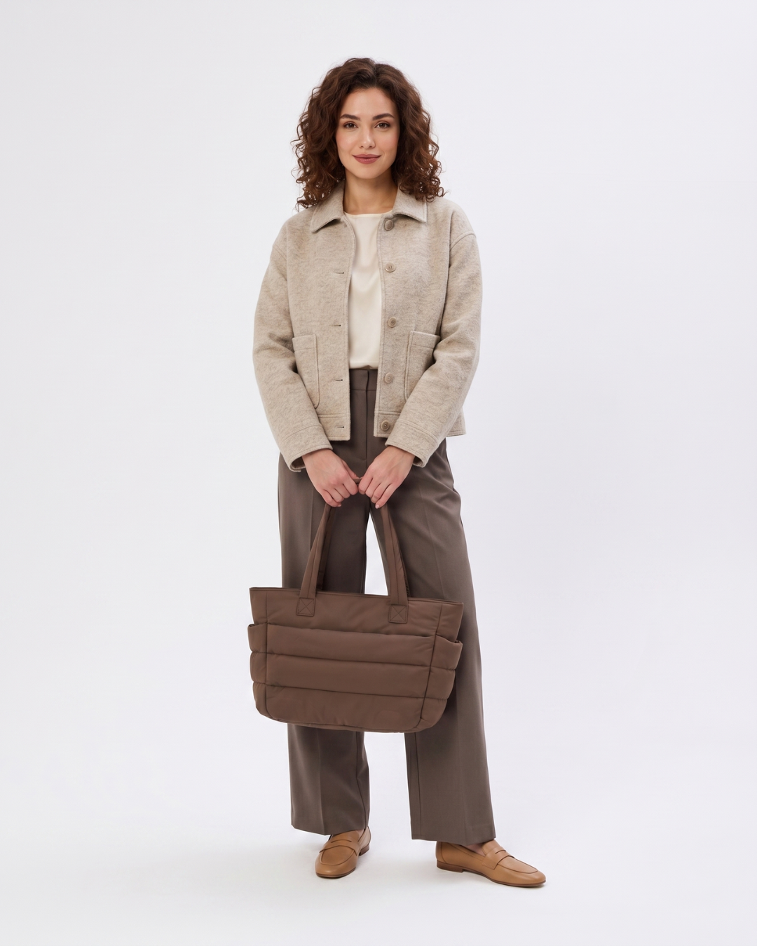 Puffer-Handtasche Softi