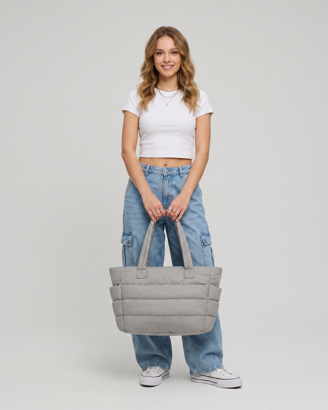 Puffer-Handtasche Softi